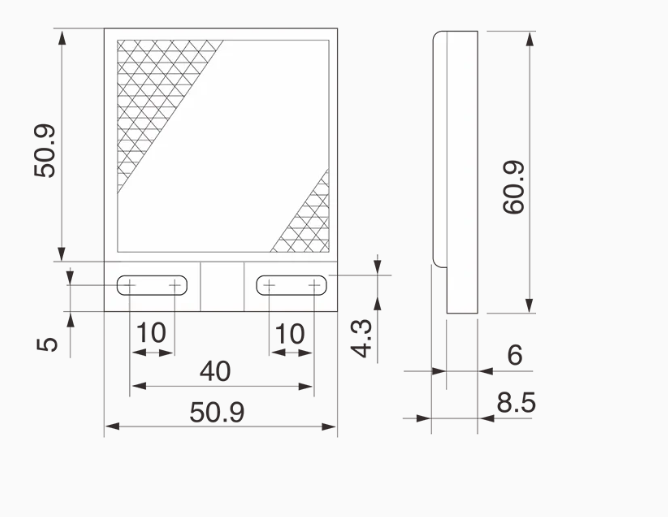 明治传感器反光板 TD-11